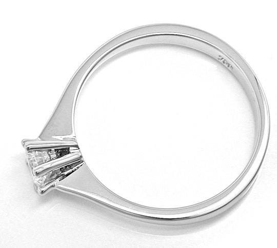 Foto 3 - Klassiker Brillant-Ring, Solitär-Diamant River 18K Neu, S6491